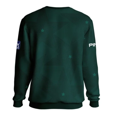 Golf Masters Tournament Ping Unisex Sweatshirt Stars Dark Green Golf Sports All Over Print Sweatshirt