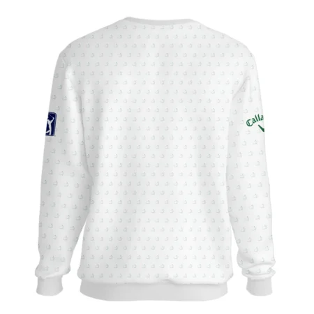 Masters Tournament Golf Callaway Unisex Sweatshirt Logo Pattern White Green Golf Sports All Over Print Sweatshirt