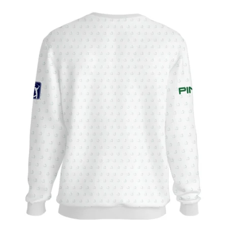 Masters Tournament Golf Ping Unisex Sweatshirt Logo Pattern White Green Golf Sports All Over Print Sweatshirt