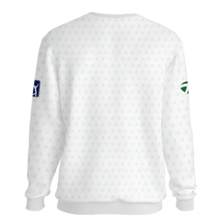Masters Tournament Golf Taylor Made Unisex Sweatshirt Logo Pattern White Green Golf Sports All Over Print Sweatshirt