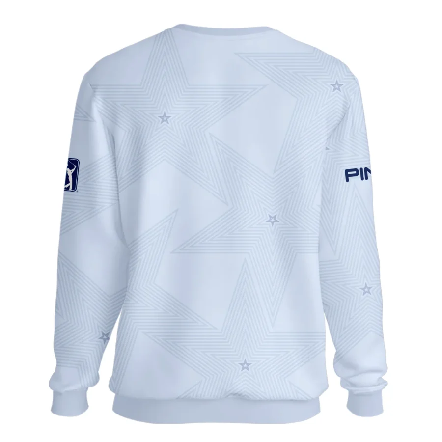 2024 PGA Championship Valhalla Golf Ping Unisex Sweatshirt Stars Lavender Mist Golf Sports All Over Print Sweatshirt