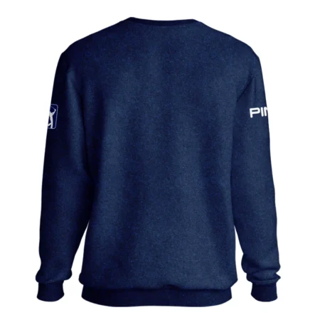 Special Version 2024 PGA Championship Valhalla Ping Unisex Sweatshirt Blue Paperboard Texture Sweatshirt