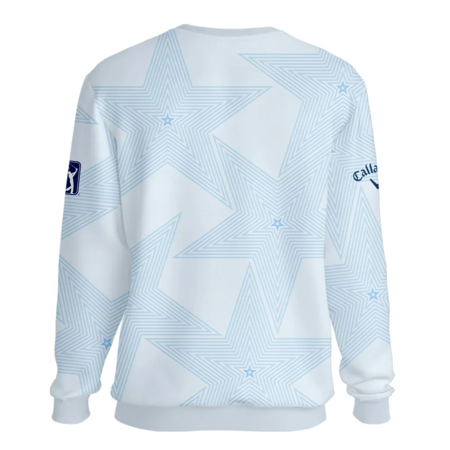 Golf 124th U.S. Open Pinehurst Callaway Unisex Sweatshirt Stars Light Blue Golf Sports All Over Print Sweatshirt