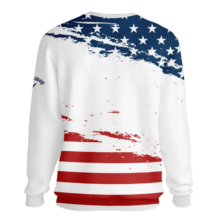 124th U.S. Open Pinehurst Special Version Callaway Unisex Sweatshirt Blue Red White Color Sweatshirt