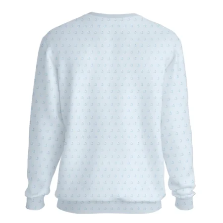 Pattern Masters Tournament Callaway Unisex Sweatshirt White Light Blue Color Pattern Logo  Sweatshirt