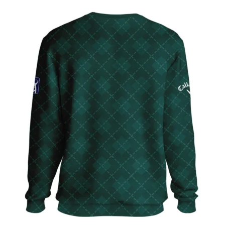 Golf Geometric Pattern Green Masters Tournament Callaway Unisex Sweatshirt Style Classic Sweatshirt