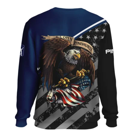 Special Version 124th U.S. Open Pinehurst Ping Unisex Sweatshirt Color Blue Eagle USA  Sweatshirt