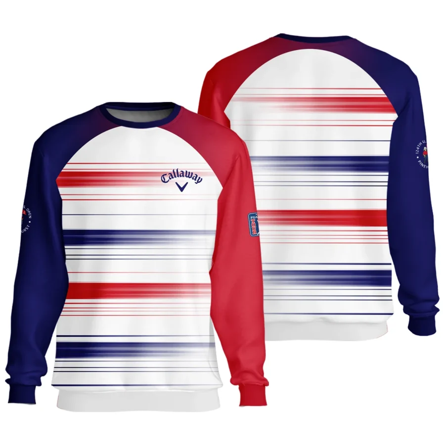 Sport Callaway 124th U.S. Open Pinehurst Unisex Sweatshirt Straight Lines Blue Red Sweatshirt