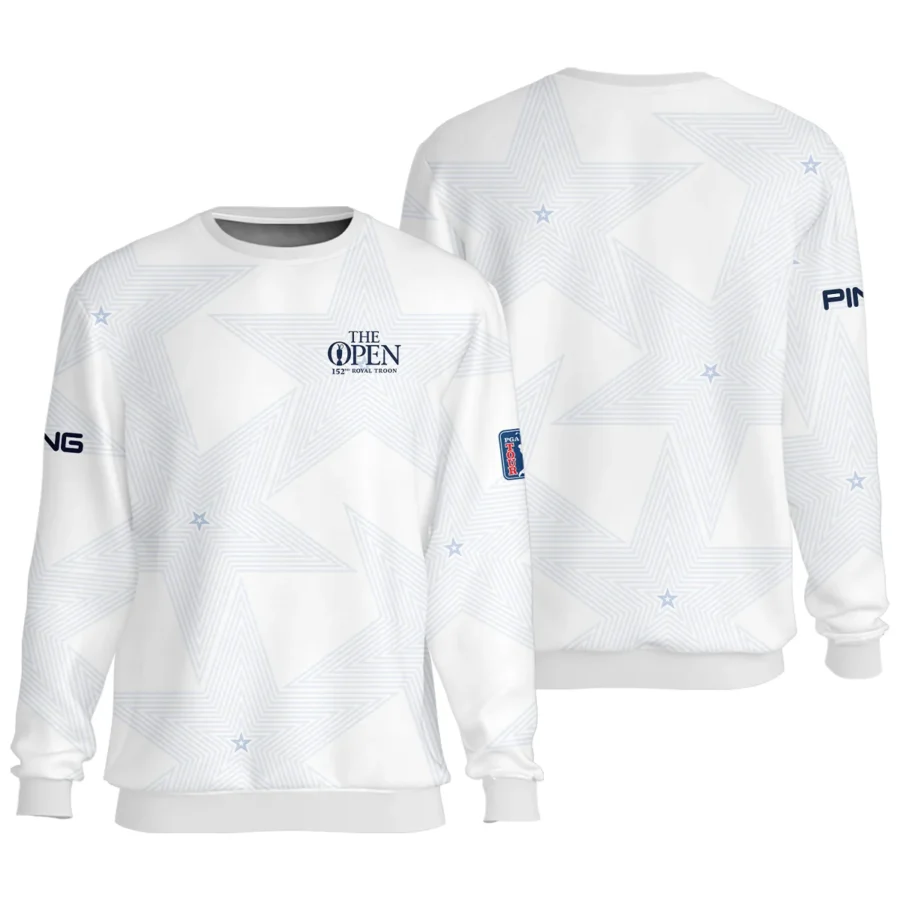 152nd The Open Championship Golf Ping Unisex Sweatshirt Stars White Navy Golf Sports All Over Print Sweatshirt