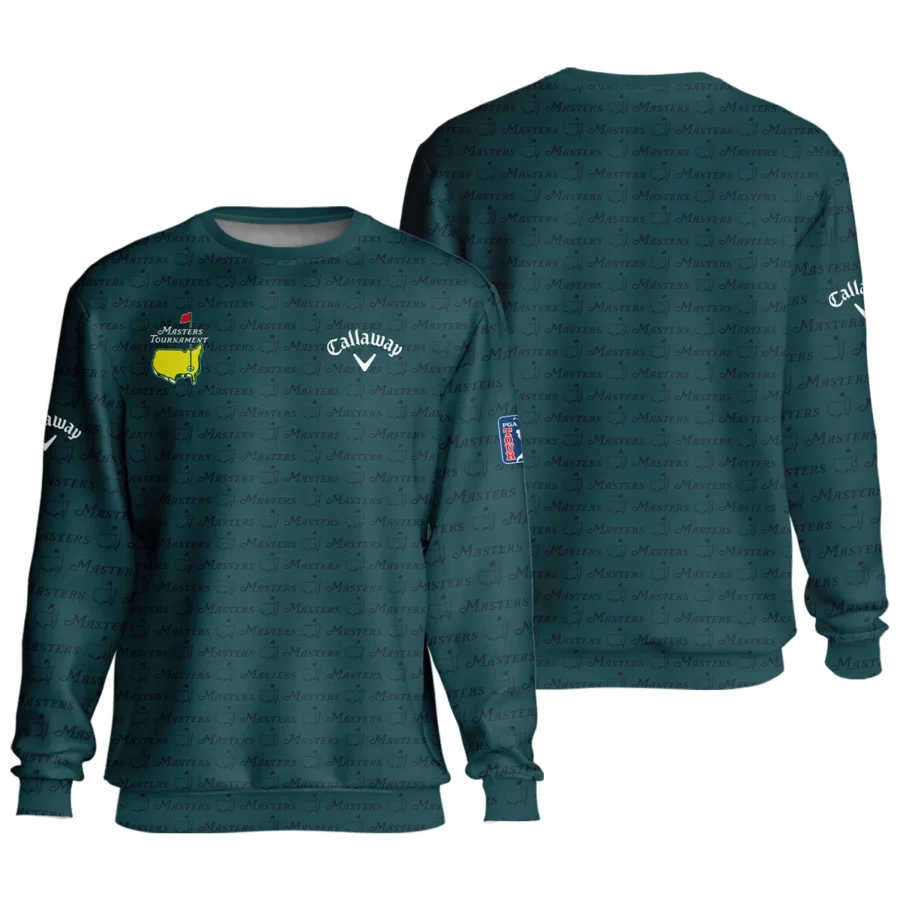 Pattern Dark Green Masters Tournament Callaway Unisex Sweatshirt Color Green Sweatshirt