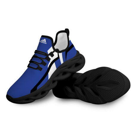 Sport Blue Color Adidas Max Soul Shoes Black Sole Color Mix Black Classic StyleSneaker Gift For Fans