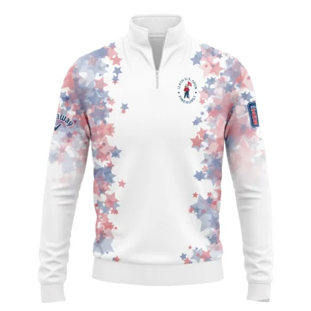 Special Version 124th U.S. Open Pinehurst Callaway Quarter-Zip Jacket Coloured Stars Quarter-Zip Jacket