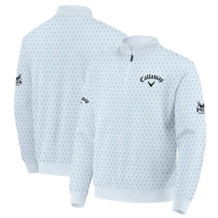 2024 PGA Championship Callaway Golf Unisex Sweatshirt Light Blue Pastel Golf Cup Pattern All Over Print Sweatshirt