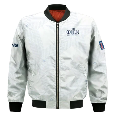 152nd The Open Championship Golf Ping Bomber Jacket Stars White Navy Golf Sports All Over Print Bomber Jacket