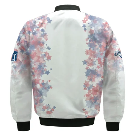 Special Version 124th U.S. Open Pinehurst Callaway Bomber Jacket Coloured Stars Bomber Jacket