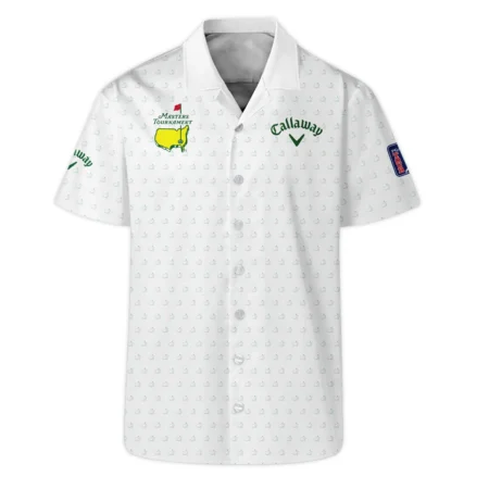 Golf Sport Masters Tournament Callaway Hoodie Shirt Sports Logo Pattern White Green Hoodie Shirt