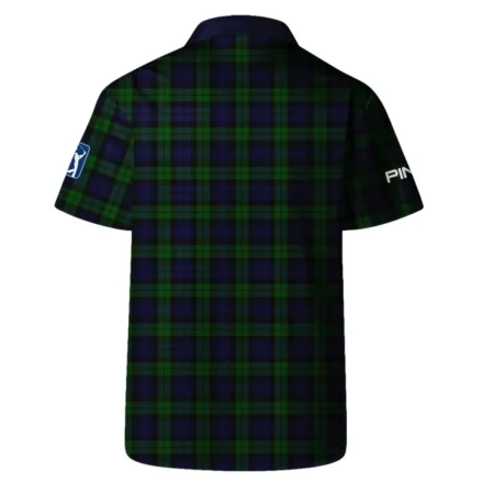 Masters Tournament Ping Golf Hawaiian Shirt Sports Green Purple Black Watch Tartan Plaid All Over Print Oversized Hawaiian Shirt