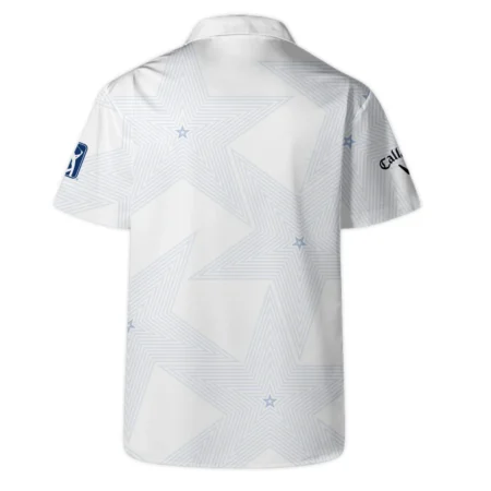 152nd The Open Championship Golf Callaway Hawaiian Shirt Stars White Navy Golf Sports All Over Print Oversized Hawaiian Shirt