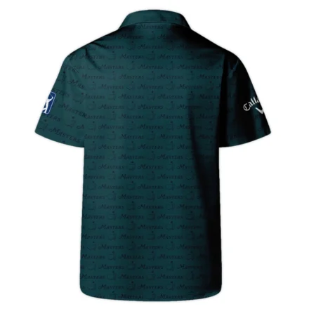 Pattern Dark Green Masters Tournament Callaway Hawaiian Shirt Color Green Oversized Hawaiian Shirt