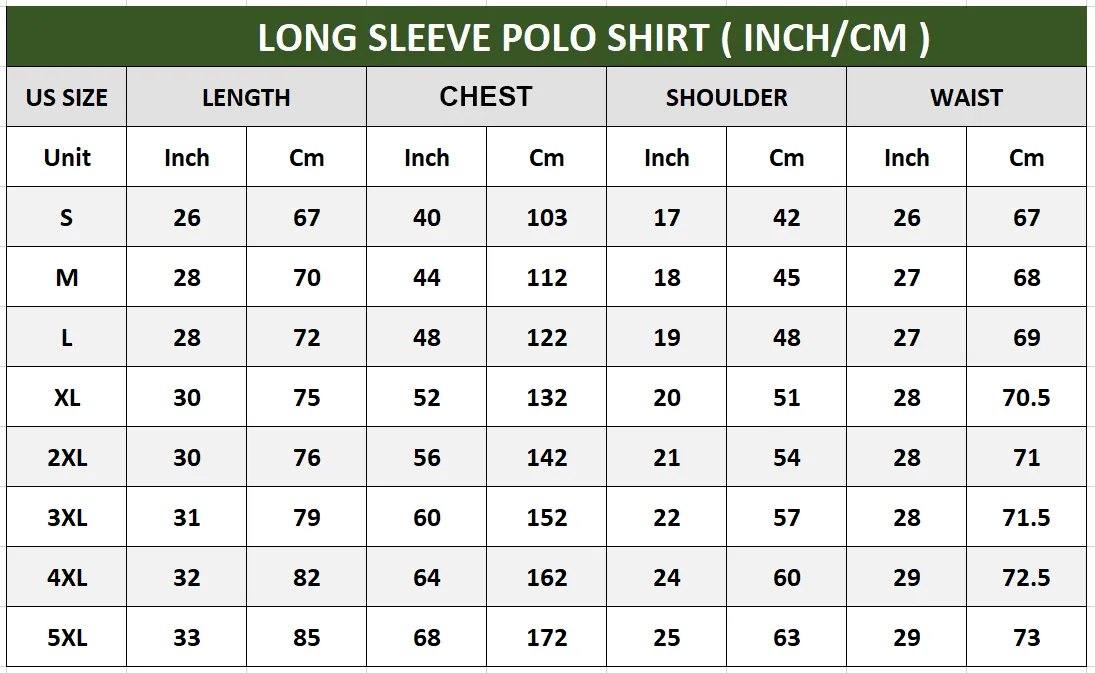 Golf Masters Tournament Ping Long Polo Shirt Sports Green And White All Over Print Long Polo Shirt For Men