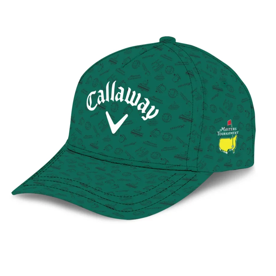 2024 Golf Pattern Callaway Masters Tournament Style Classic Golf All over Print Cap