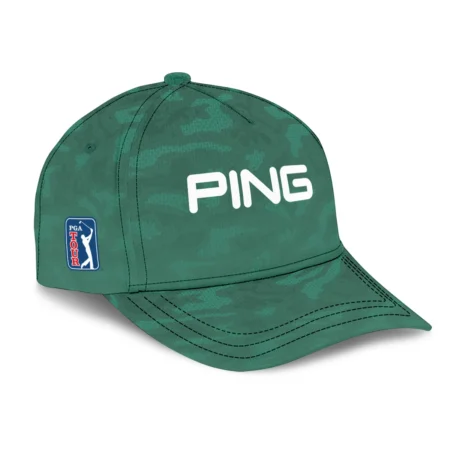 Golf Camo Green Ping Masters Tournament Style Classic Golf All over Print Cap