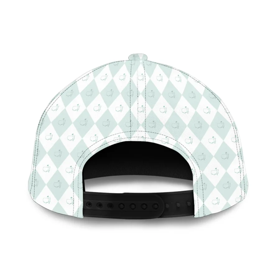 Golf Pattern White Green Callaway Masters Tournament Style Classic Golf All over Print Cap