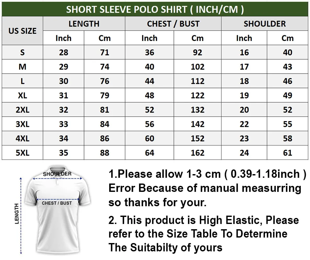 Tournament 124th U.S. Open Pinehurst Callaway Polo Shirt Flag American White And Blue All Over Print Polo Shirt For Men