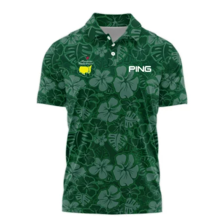 Masters Tournament Ping Tileable Seamless Hawaiian Pattern Polo Shirt Style Classic Polo Shirt For Men
