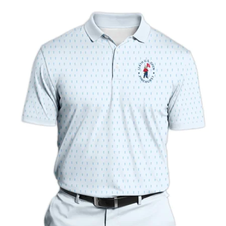 Golf Pattern Cup Light Blue Green 124th U.S. Open Pinehurst Hoodie Shirt Style Classic Hoodie Shirt