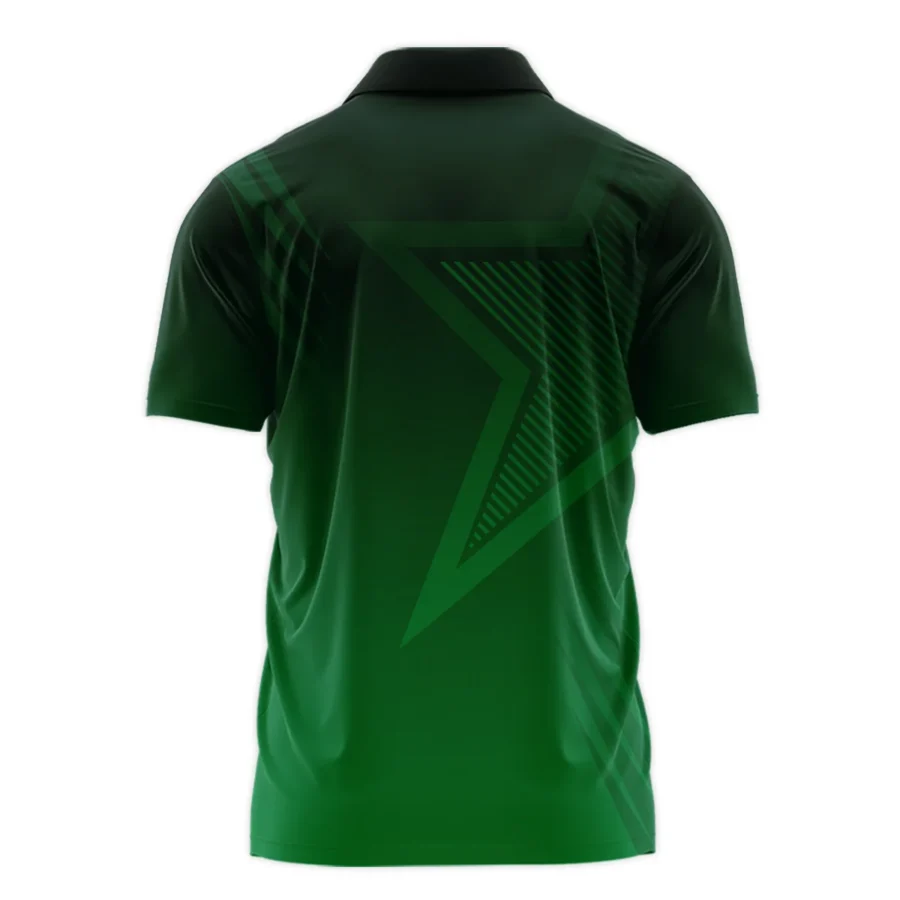 Masters Tournament Star Dark Green Pattern Polo Shirt Style Classic Polo Shirt For Men