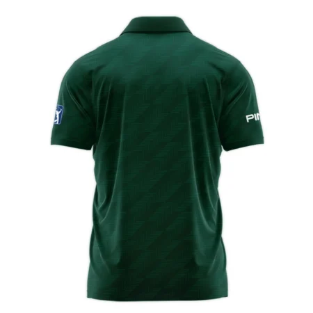 Masters Tournament Ping Star Dark Green Pattern Polo Shirt Style Classic Polo Shirt For Men