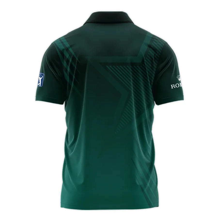 Sports Ping Masters Tournament Bomber Jacket Star Pattern Dark Green Gradient Golf Polo Shirt Style Classic Polo Shirt For Men