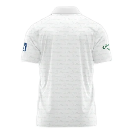 Golf Pattern Cup White Mix Green Masters Tournament Callaway Polo Shirt Style Classic Polo Shirt For Men