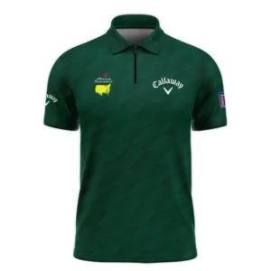 Masters Tournament Callaway Star Dark Green Pattern Polo Shirt Style Classic Polo Shirt For Men