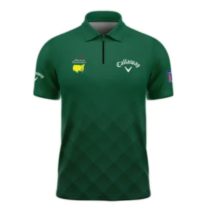 Masters Tournament Callaway Gradient Dark Green Pattern Polo Shirt Style Classic Polo Shirt For Men