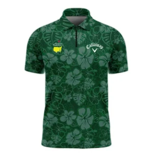 Masters Tournament Callaway Tileable Seamless Hawaiian Pattern Polo Shirt Style Classic Polo Shirt For Men