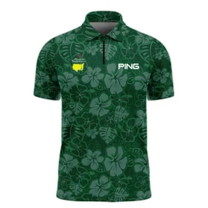 Masters Tournament Ping Tileable Seamless Hawaiian Pattern Polo Shirt Style Classic Polo Shirt For Men