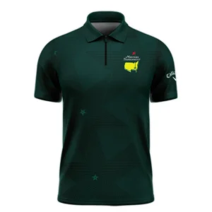 Stars Dark Green Golf Masters Tournament Callaway Long Polo Shirt Style Classic Long Polo Shirt For Men