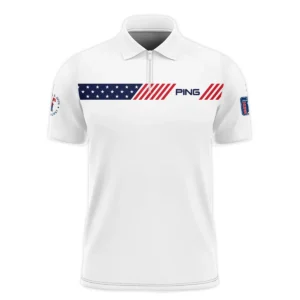 Golf Sport Flag American 124th U.S. Open Pinehurst Ping Polo Shirt Style Classic Polo Shirt For Men