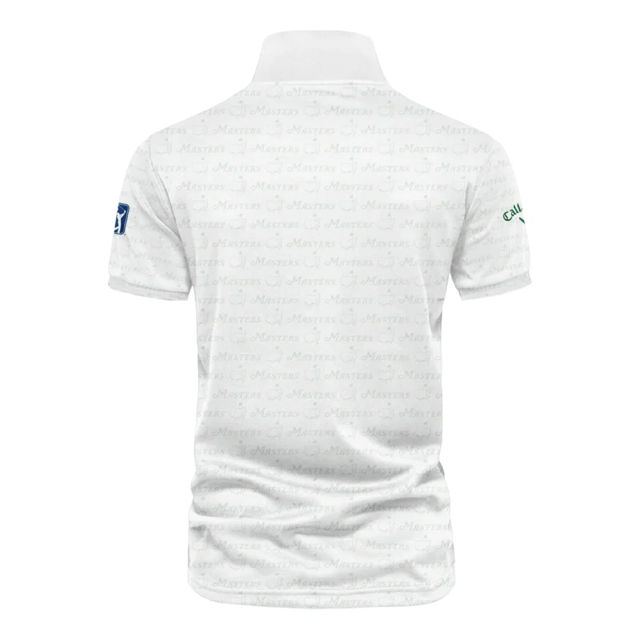 Golf Pattern Cup White Mix Green Masters Tournament Callaway Vneck Polo Shirt Style Classic Polo Shirt For Men
