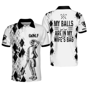 Personalized Funny Golf Shirts for Men King Of The Golf Course Mens Golf Polo Dry Fit Lightweight America Golf Polos GOLF