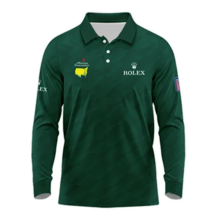 Masters Tournament Rolex Star Dark Green Pattern Quarter-Zip Jacket Style Classic Quarter-Zip Jacket