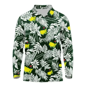 Hawaiian Tropical Leaves Pattern Golf Masters Tournament Hoodie Shirt Style Classic Hoodie Shirt