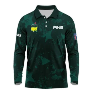 Dark Green Grunge Stars Pattern Golf Masters Tournament Ping Hoodie Shirt Style Classic Hoodie Shirt