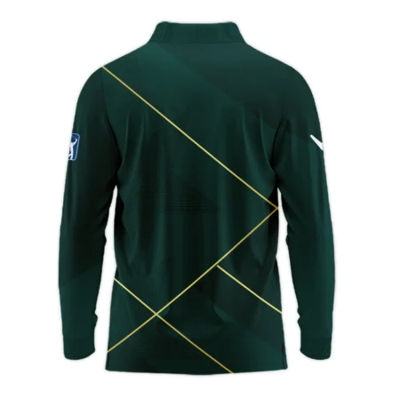 Golf Sport Dark Green Green Masters Tournament Callaway Long Polo Shirt Style Classic Long Polo Shirt For Men