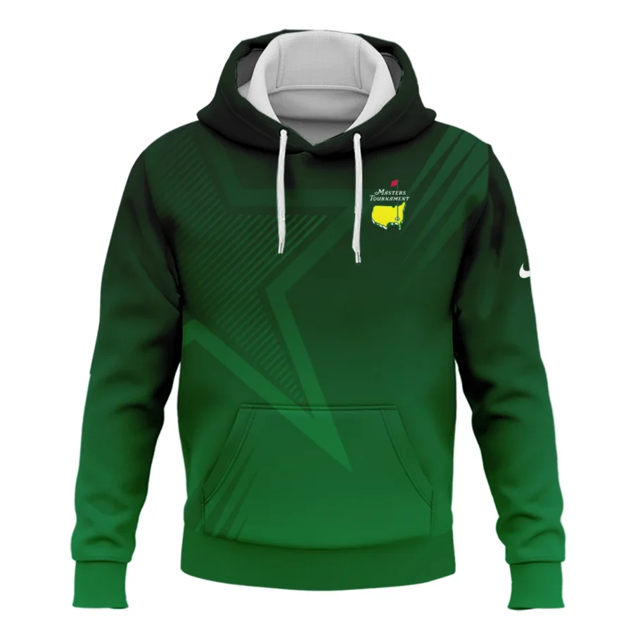 Masters Tournament Nike Star Dark Green Pattern Hoodie Shirt Style Classic Hoodie Shirt