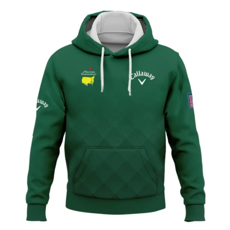 Masters Tournament Callaway Gradient Dark Green Pattern Hoodie Shirt Style Classic Hoodie Shirt