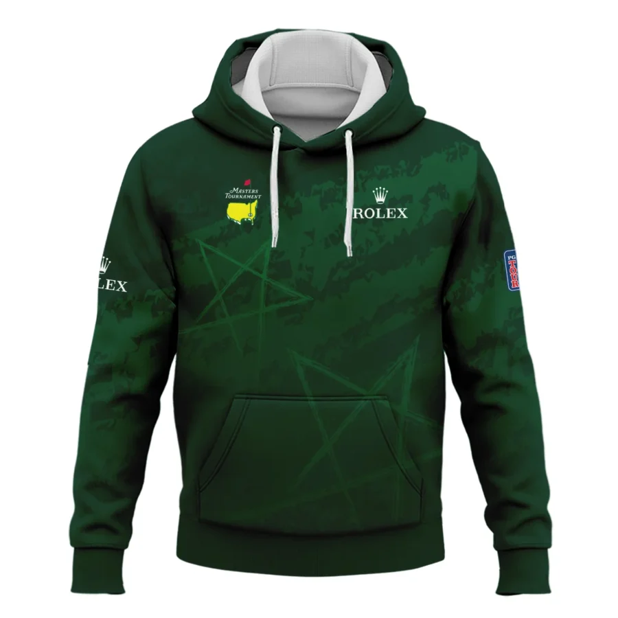 Stars Gradient Dark Green Grunge Pattern Masters Tournament Rolex Hoodie Shirt Style Classic Hoodie Shirt