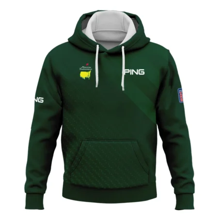 Ping Gradient Dark Green Abstract Pattern Masters Tournament Hoodie Shirt Style Classic Hoodie Shirt